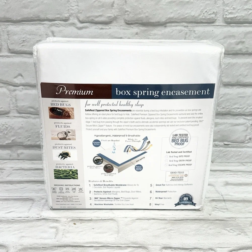 SafeRest Box Spring Encasement Premium 9